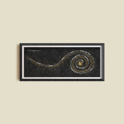 Creation: "The Word" Wall Art